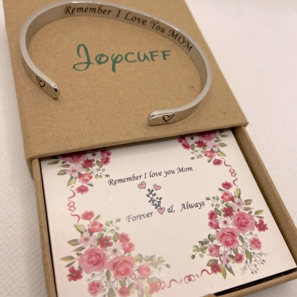 JoyCuff Inspirational Mantra Cuff Bracelets